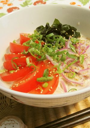 豆乳冷麺アンチョビー風味-レシピのメイン写真