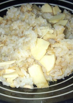 筍の和風チャーハン-レシピのメイン写真