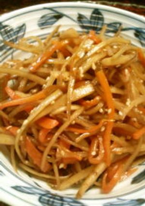 きんぴらごぼう-レシピのメイン写真