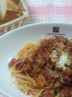イカと野菜たっぷりトマトのパスタ-レシピのメイン写真