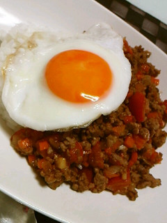 焼肉そぼろのたまごのっけごはん-レシピのメイン写真