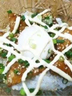 カジキのしょうが焼き丼-レシピのメイン写真