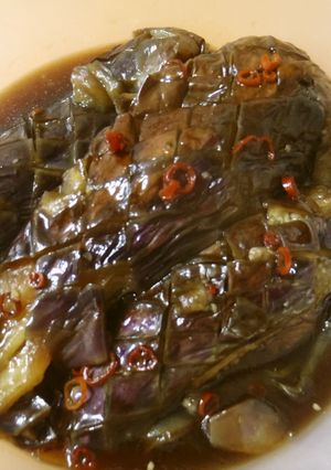 お袋の味①『茄子の煮浸し』-レシピのメイン写真