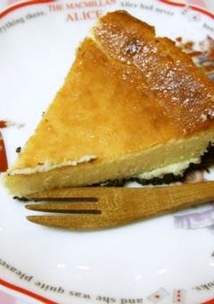 Ｗチーズでベイクドチーズケーキ♪-レシピのメイン写真