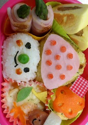 秋のキノコ弁当-レシピのメイン写真