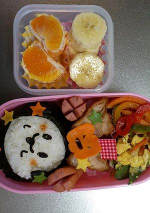 ハロウィン弁当-レシピのメイン写真