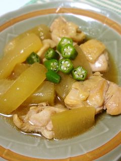 冬瓜と鶏肉のこっくり煮(^^)-レシピのメイン写真