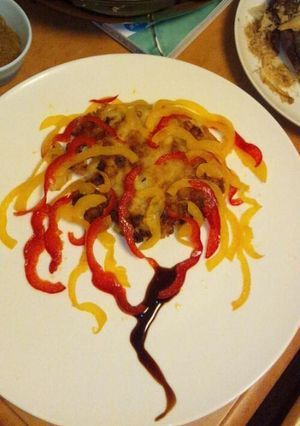 焼くだけ簡単洋風ジャガモチ～花火ver.-レシピのメイン写真