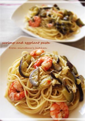 海老と茄子のパスタ-レシピのメイン写真