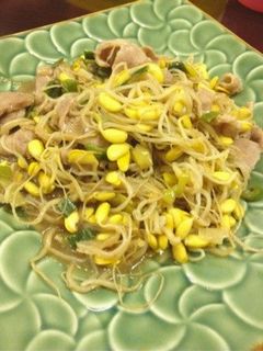 豆もやしと豚肉の中華風炒め♪-レシピのメイン写真