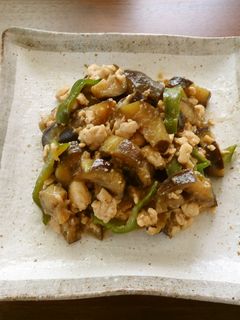ナスの濃厚みそ炒め-レシピのメイン写真