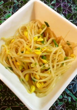 ✿簡単♪牛肉ダシダDE豆もやしのナムル✿-レシピのメイン写真
