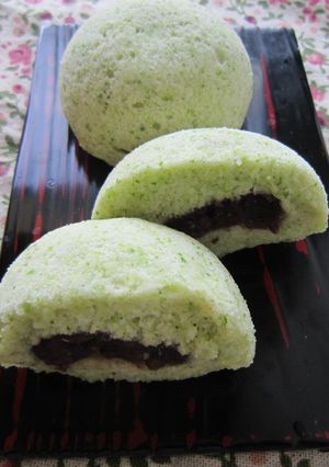 おいしい！夏限定のオクラかるかん饅頭-レシピのメイン写真