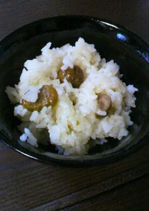 カチカチ甘栗復活!!栗ご飯-レシピのメイン写真