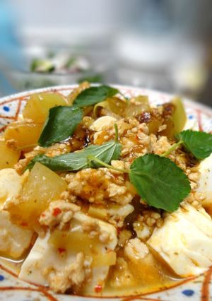 冬瓜と豆腐の和風マーボー-レシピのメイン写真