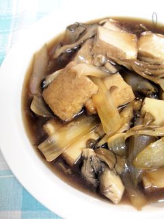 厚揚げときのこのとろとろ煮-レシピのメイン写真