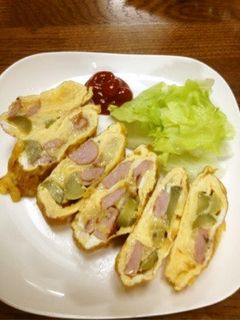 ソーセージ&ピクルス☆卵焼き-レシピのメイン写真