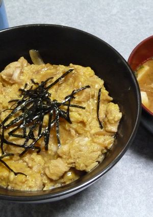 覚書：親子丼-レシピのメイン写真