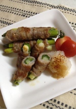青ネギの肉巻き サッパリポン酢で！-レシピのメイン写真