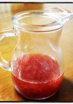 簡単‼かき氷苺シロップ♪-レシピのメイン写真