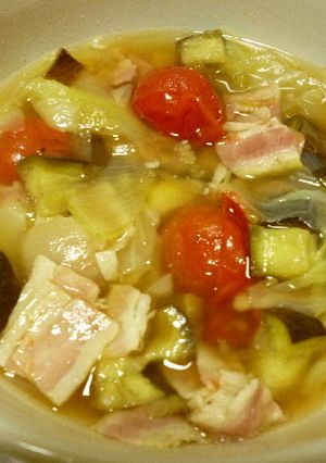 夏野菜コンソメスープ-レシピのメイン写真