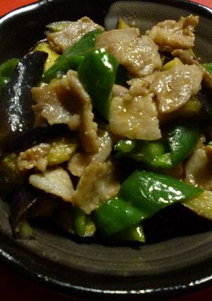 豚肉と茄子のスタミナ炒め-レシピのメイン写真