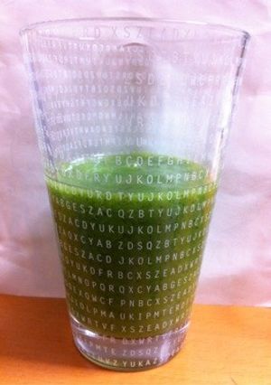 キウイサラダ菜ジュース-レシピのメイン写真
