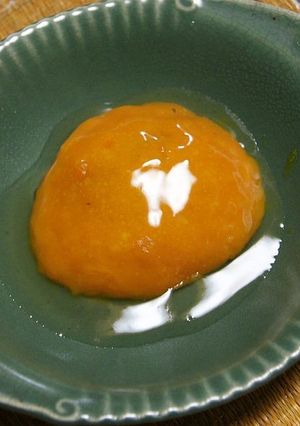 白玉粉で作る鶏そぼろ入り南瓜団子-レシピのメイン写真