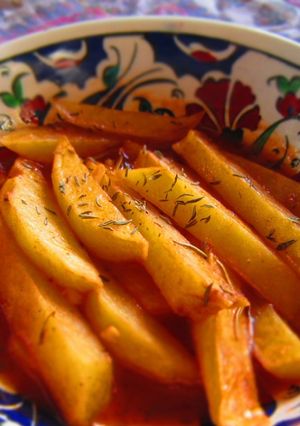 フライドポテトのトマト煮（トルコ）-レシピのメイン写真