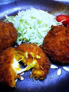 かぼちゃのチーズインコロッケ-レシピのメイン写真