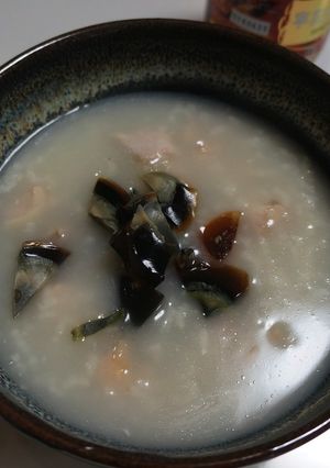 香港のピータン粥-レシピのメイン写真