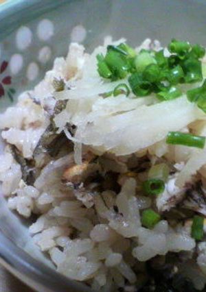 天然アユの炊き込みご飯!-レシピのメイン写真