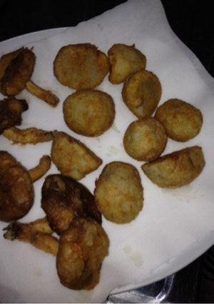 超簡単カリカリフワトロこいもと椎茸唐揚げ-レシピのメイン写真