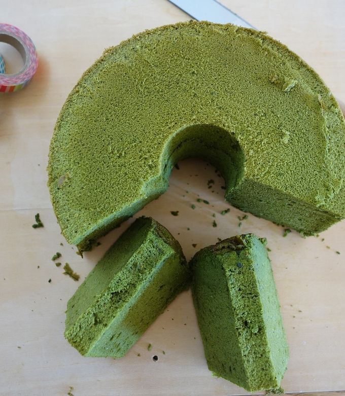 失敗しない抹茶シフォンケーキ-レシピのメイン写真