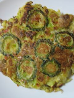 ゴーヤのお好み焼き -レシピのメイン写真