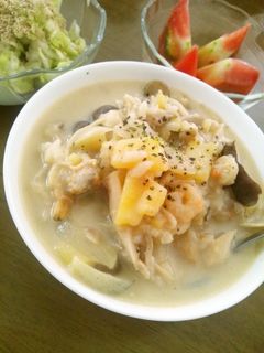 きのこミルクスープ-レシピのメイン写真