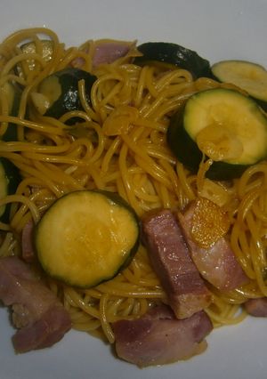 めんつゆで簡単☆ズッキーニのパスタ-レシピのメイン写真