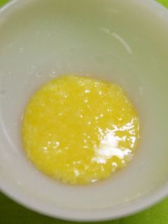 初めての離乳食♡おかゆ+かぼちゃ♪-レシピのメイン写真