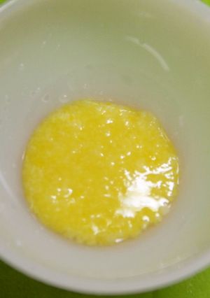 初めての離乳食♡おかゆ＋かぼちゃ♪-レシピのメイン写真