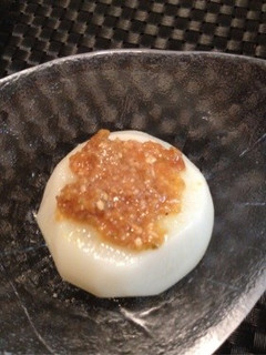 簡単 蒸しかぶの柚子味噌のせ-レシピのメイン写真