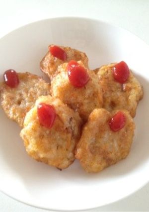 【離乳食完了期】ふんわりチキンナゲット-レシピのメイン写真