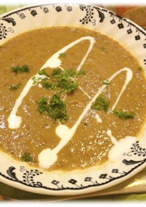 軽い夕食に♪レンズ豆とにんじんのスープ-レシピのメイン写真