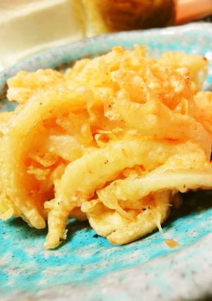 *桜海老と新玉ねぎの天ぷら*-レシピのメイン写真