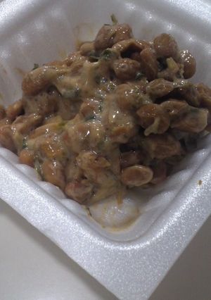 お好み焼き味な納豆-レシピのメイン写真