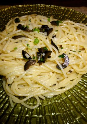 オリーブ・オリーブパスタ-レシピのメイン写真