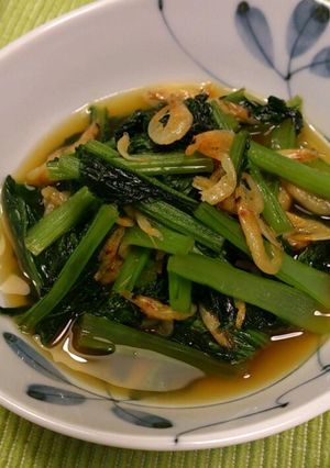 小松菜煮浸し-レシピのメイン写真