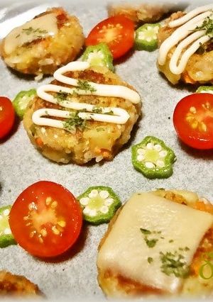 雑穀米とじゃがいものお焼き♫-レシピのメイン写真