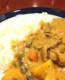 キャンベルでホワイトマッシュカレー