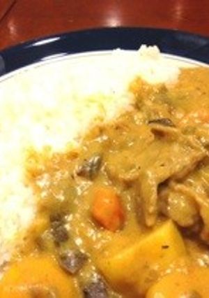 キャンベルでホワイトマッシュカレー-レシピのメイン写真