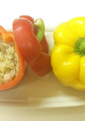 パプリカの中華おこわ-レシピのメイン写真